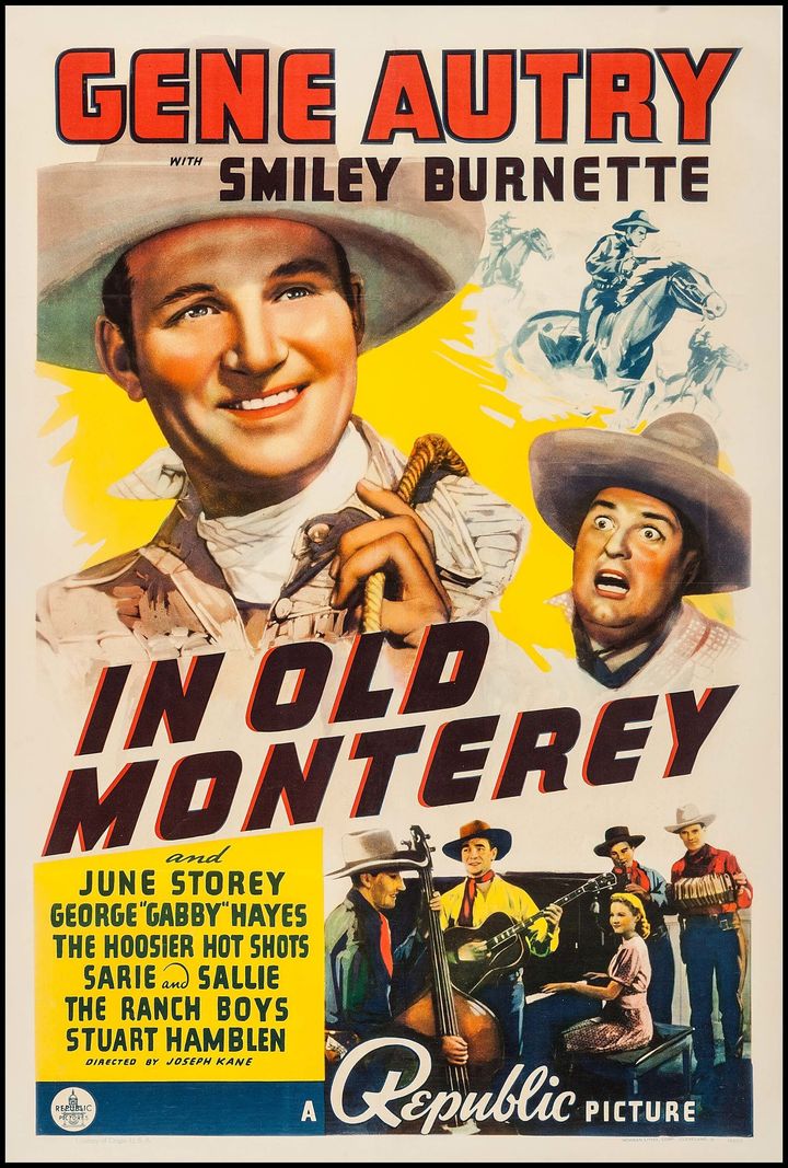 In Old Monterey (1939) Poster