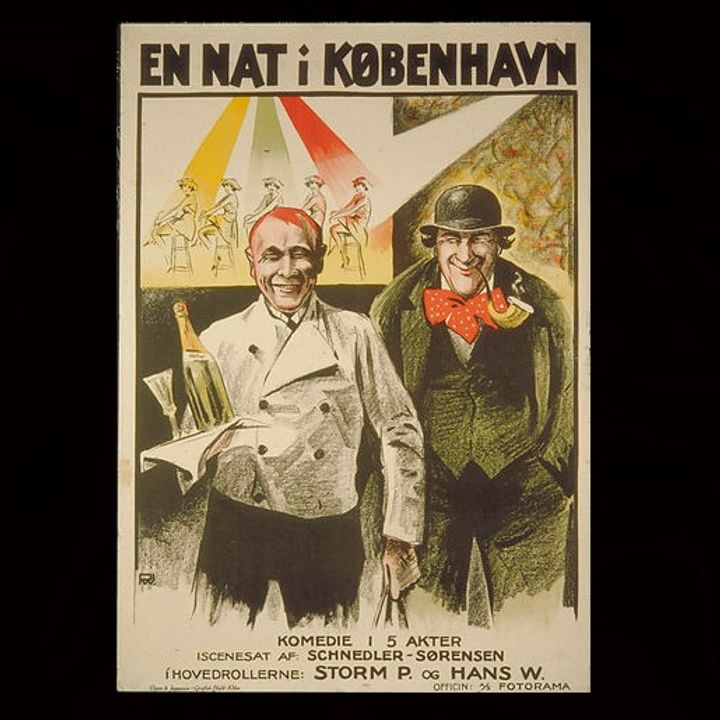 En Nat I København (1923) Poster