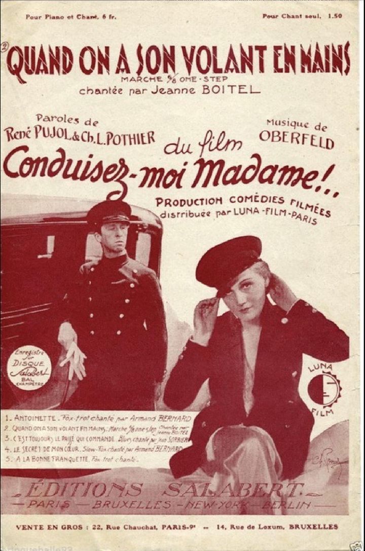 Conduisez-moi, Madame (1932) Poster