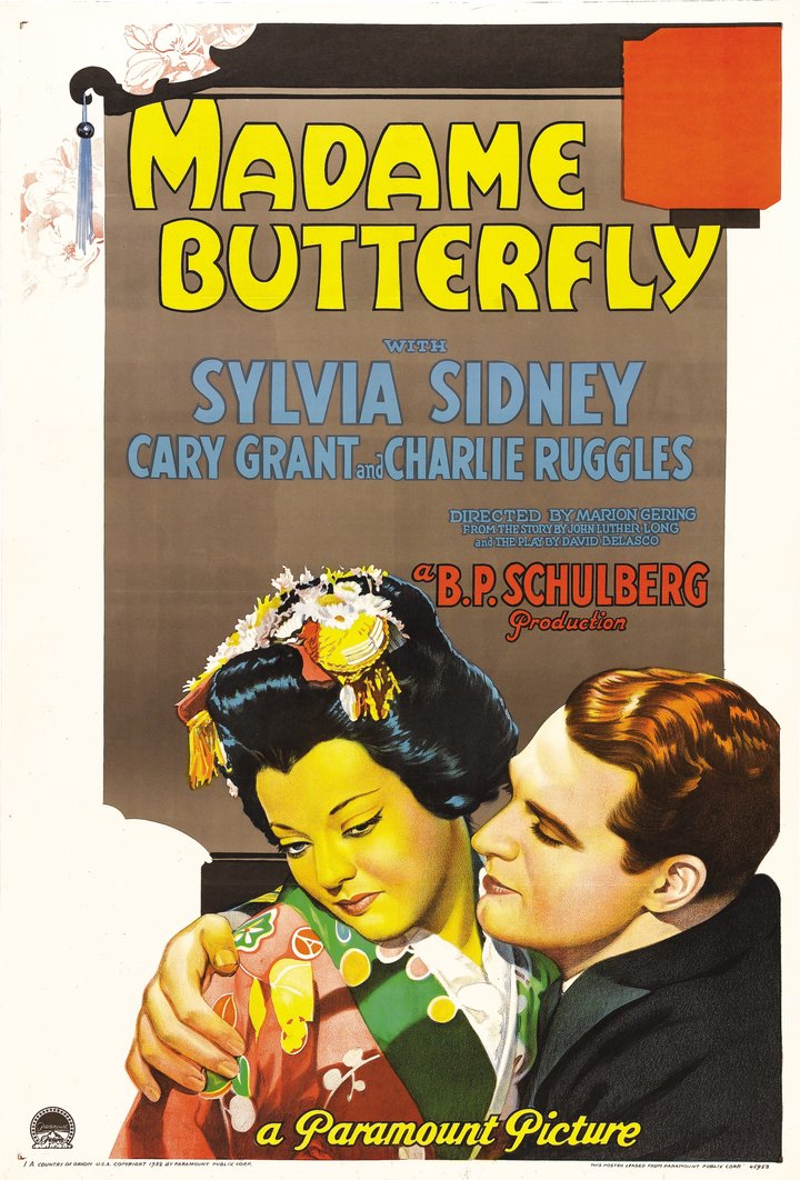 Madame Butterfly (1932) Poster