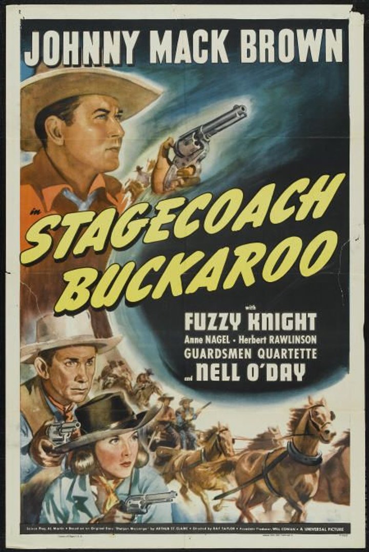 Stagecoach Buckaroo (1942) Poster