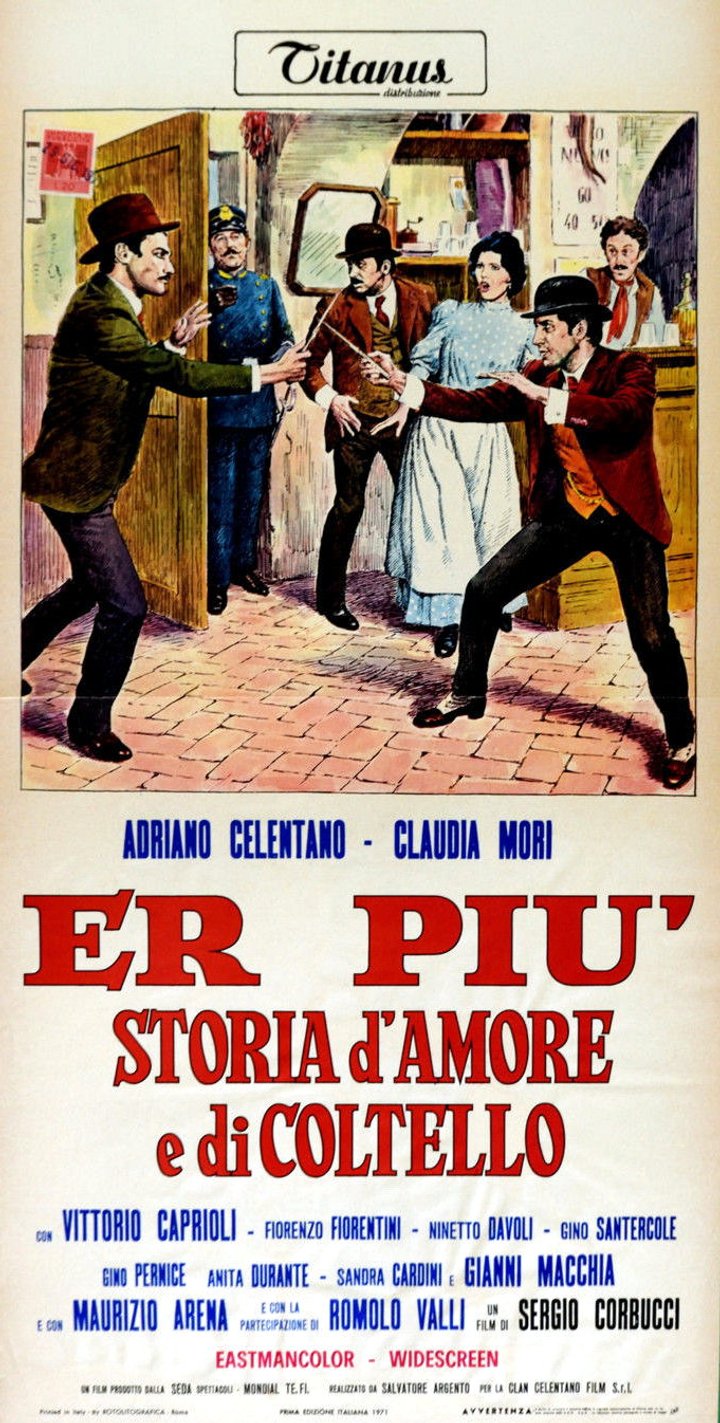 Er Più: Storia D'amore E Di Coltello (1971) Poster