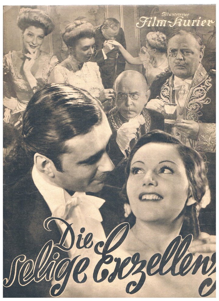 Die Selige Exzellenz (1935) Poster