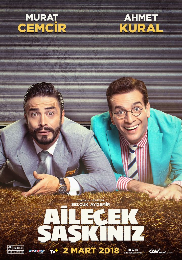 Ailecek Saskiniz (2018) Poster