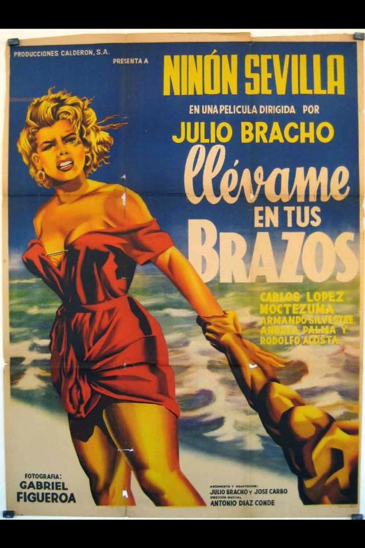 Llévame En Tus Brazos (1954) Poster