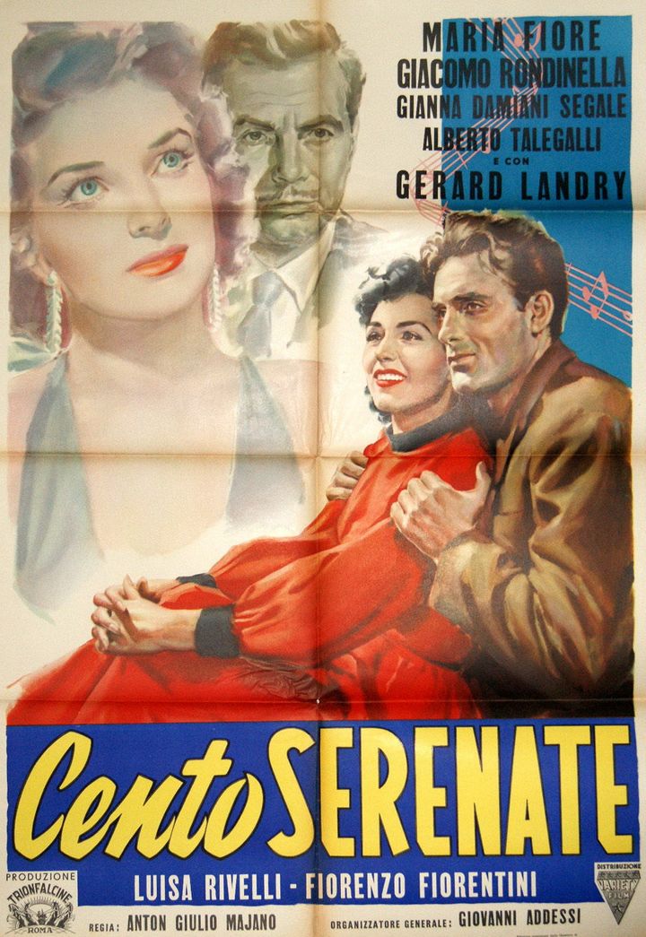 Cento Serenate (1954) Poster