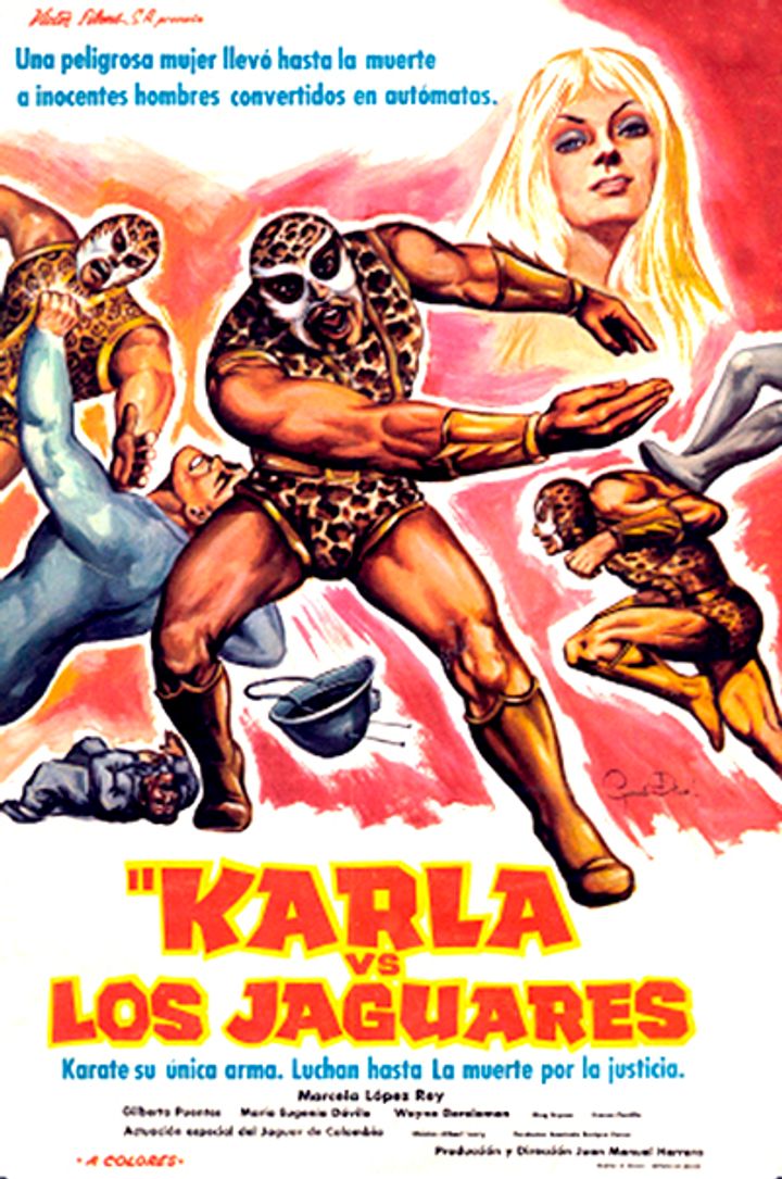 Karla Contra Los Jaguares (1974) Poster