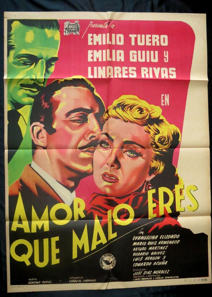 Amor, Qué Malo Eres! (1953) Poster