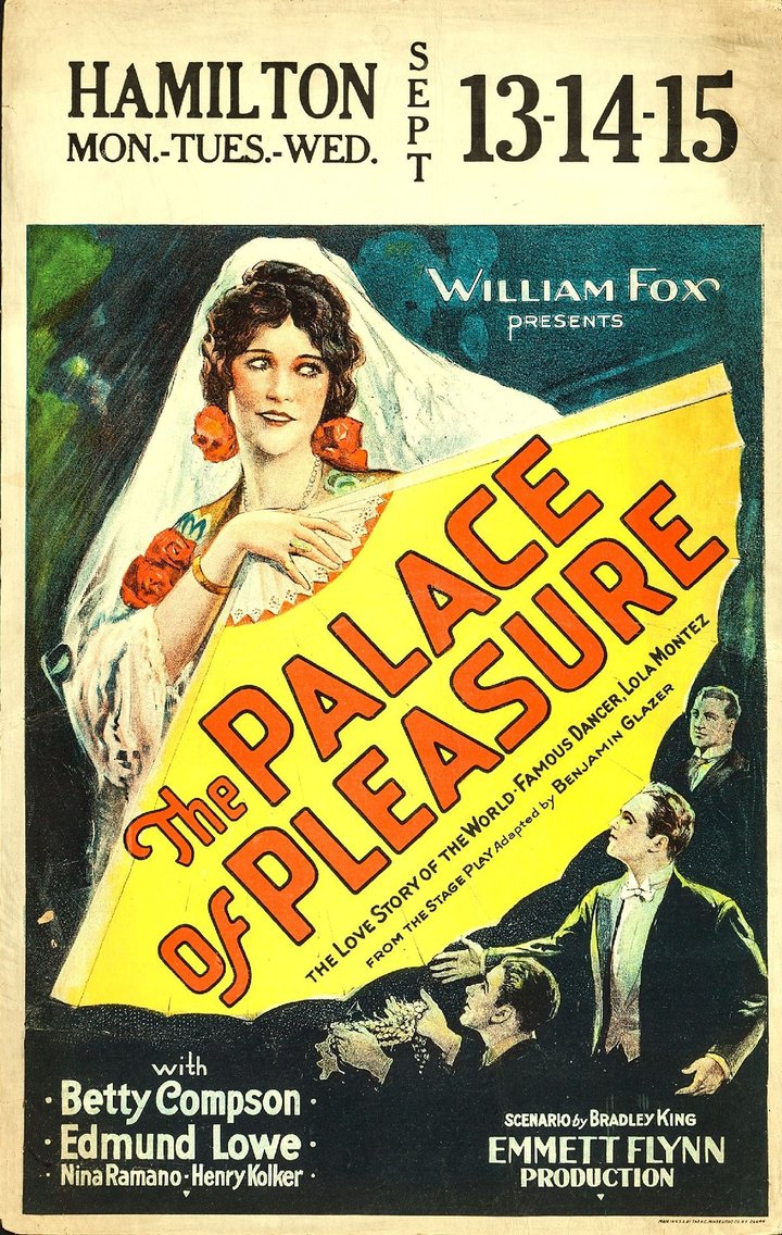 The Palace Of Pleasure (1926) Poster