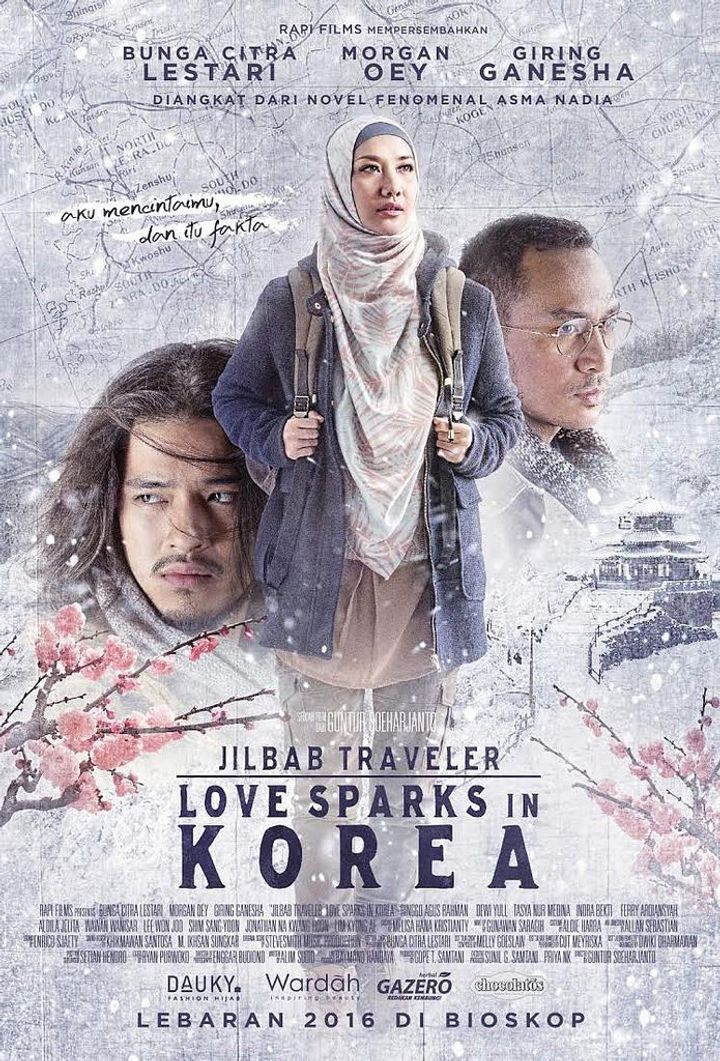 Jilbab Traveler: Love Sparks In Korea (2016) Poster