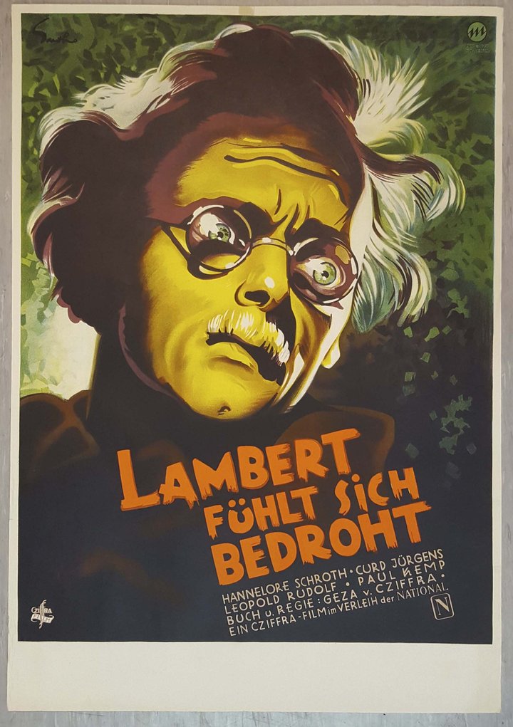 Lambert Fühlt Sich Bedroht (1949) Poster