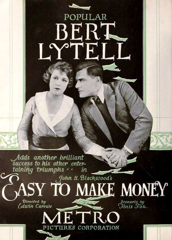 Easy To Make Money (1919) Poster