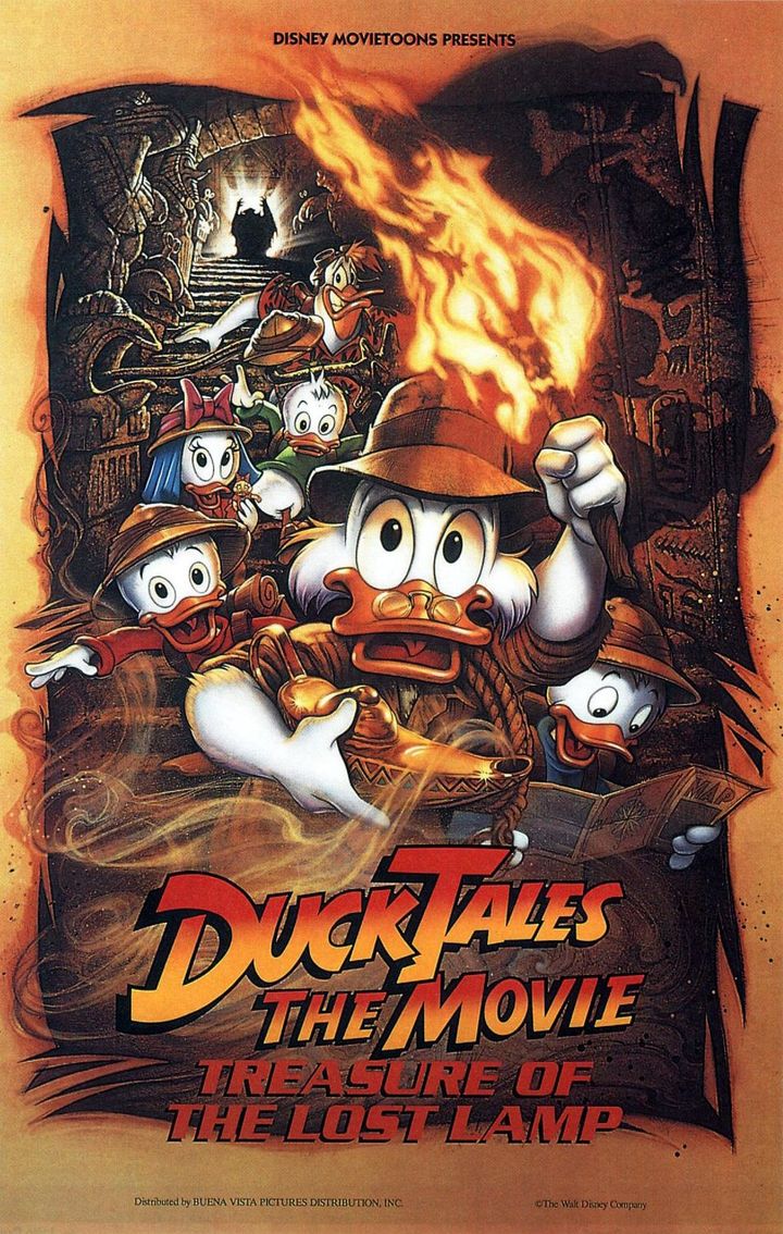 Ducktales The Movie: Treasure Of The Lost Lamp (1990) Poster