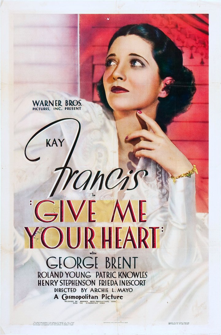 Give Me Your Heart (1936) Poster