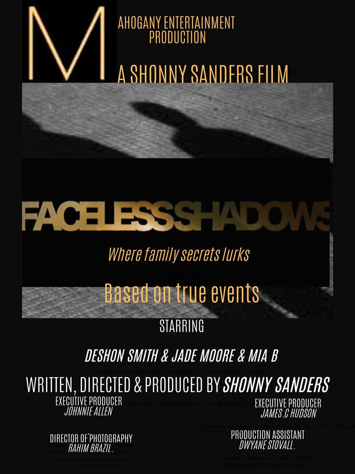 Faceless Shadows: Where Family Secrets Lurk (2019) Poster