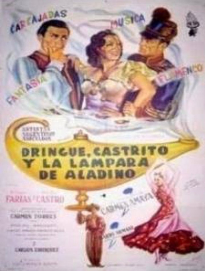 Dringue, Castrito Y La Lámpara De Aladino (1954) Poster