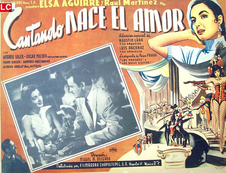 Cantando Nace El Amor (1954) Poster