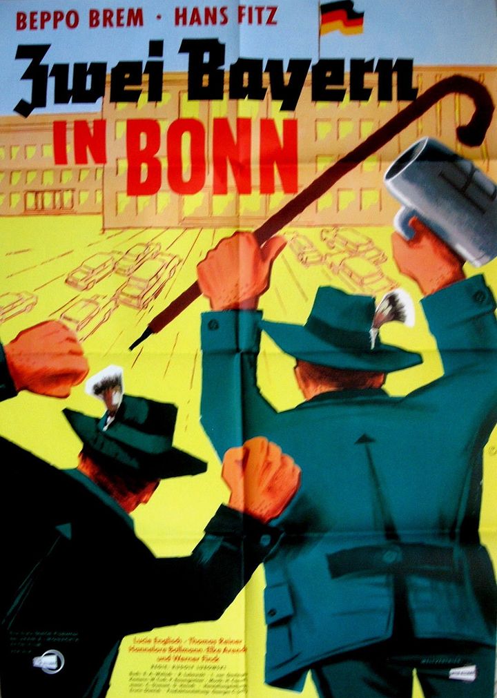 Zwei Bayern In Bonn (1962) Poster