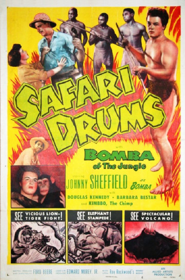 Safari Drums (1953) Poster