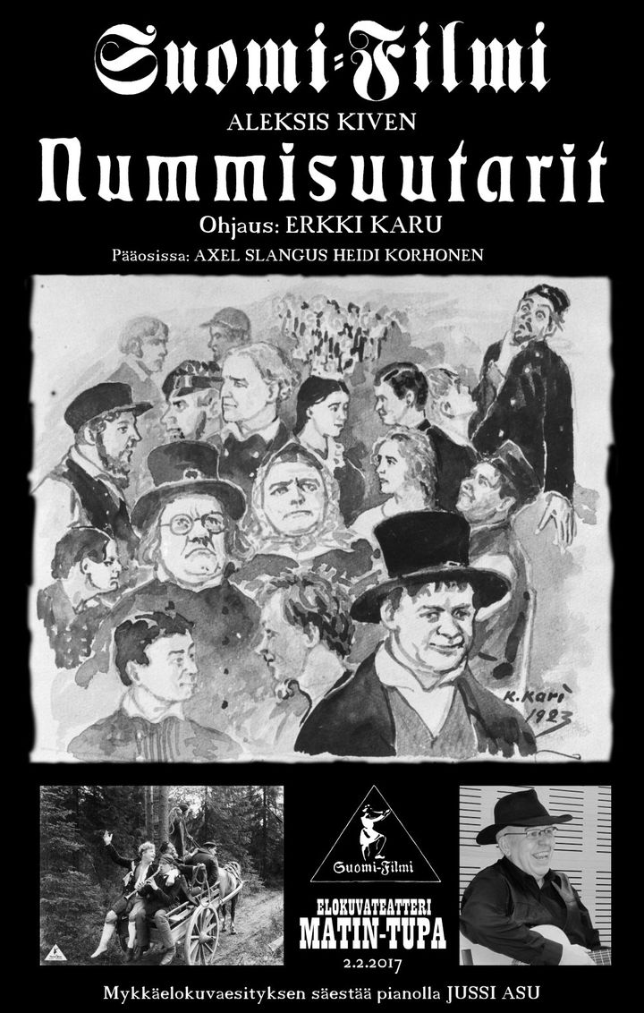 Nummisuutarit (1923) Poster