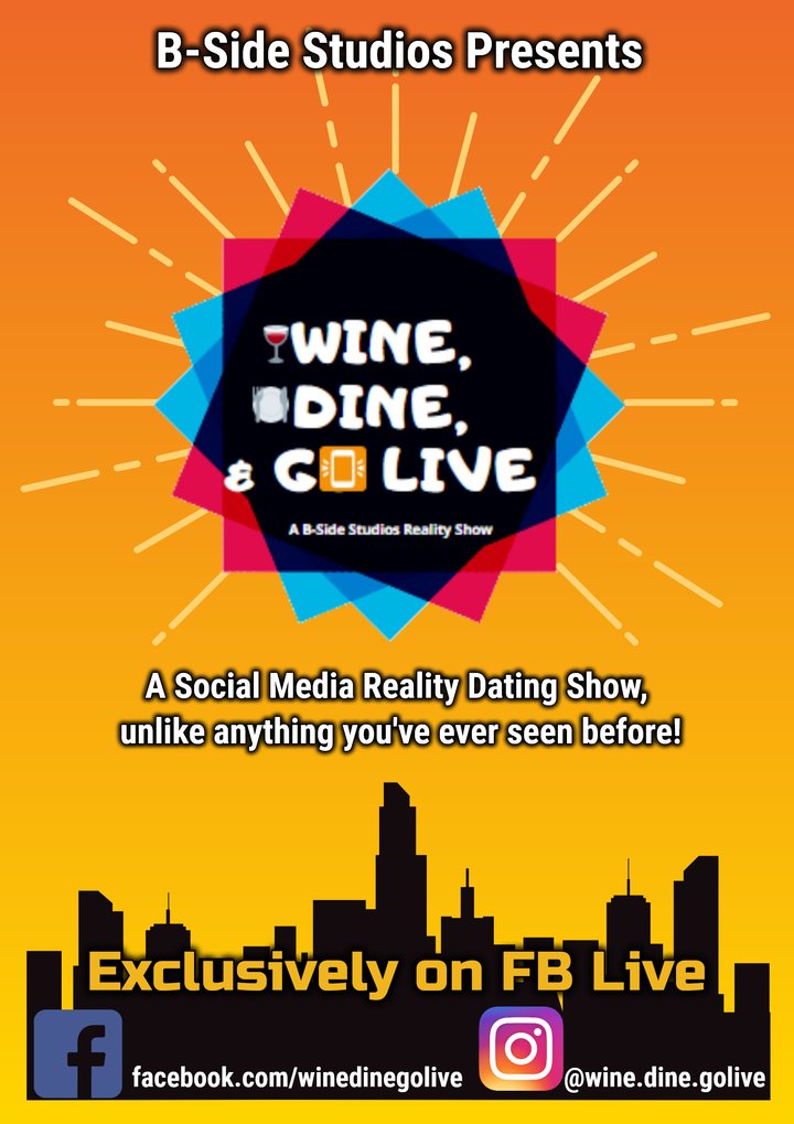 Wine, Dine & Go Live (2020) Poster