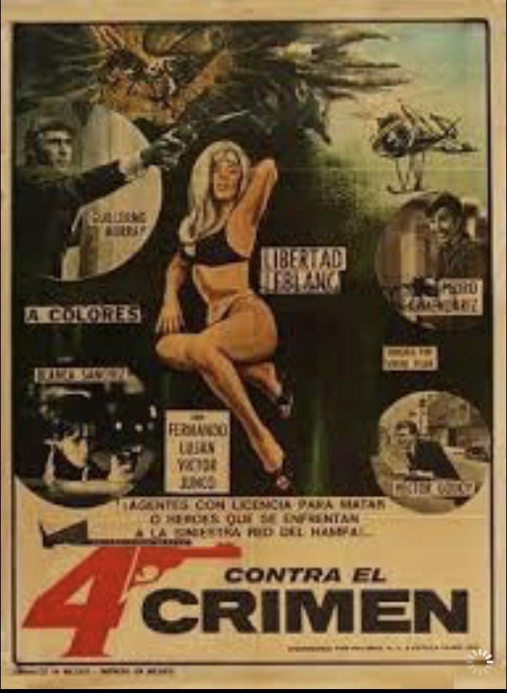 4 Contra El Crimen (1968) Poster