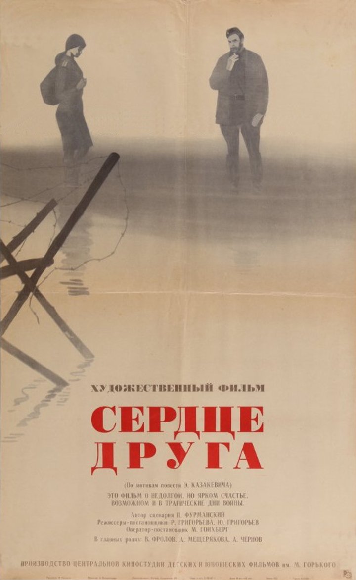 Serdtse Druga (1966) Poster