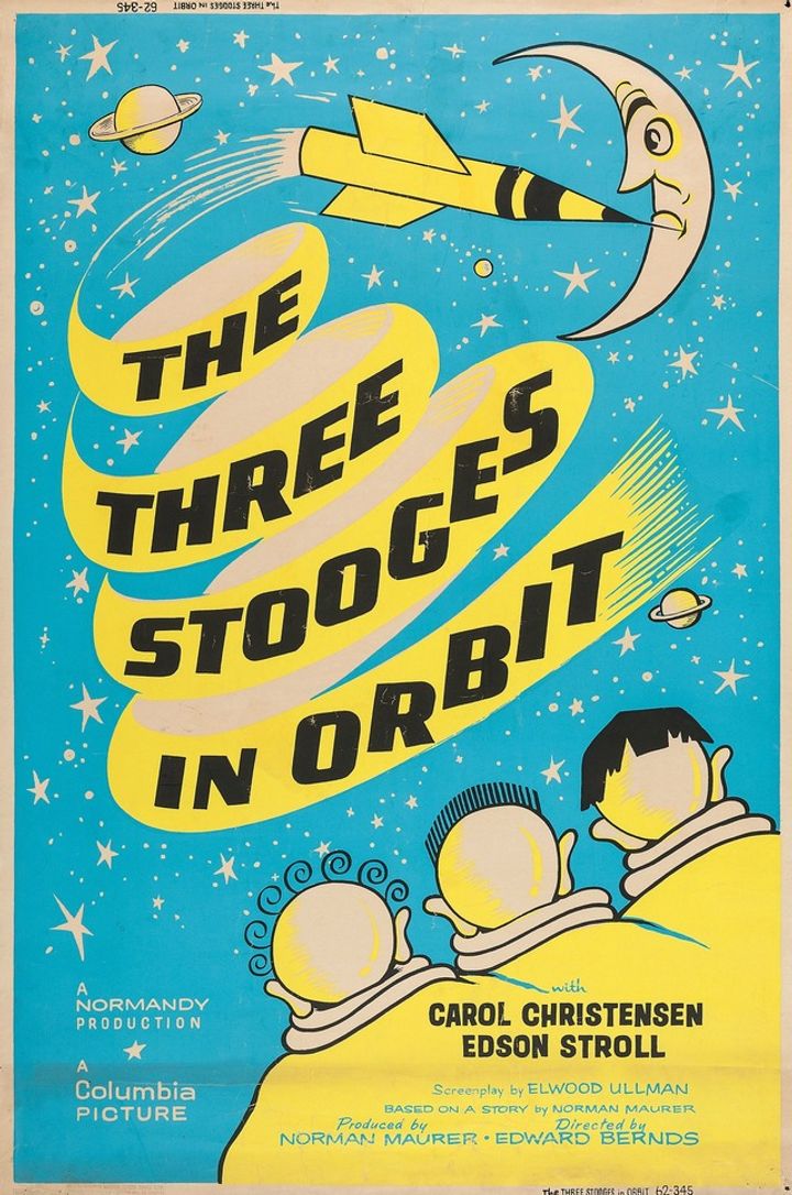 The Three Stooges In Orbit (1962) Poster