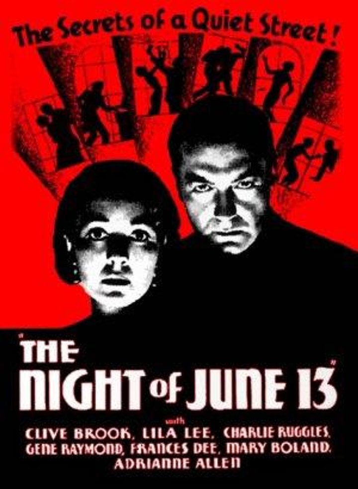 The Night Of June 13 (1932) Poster