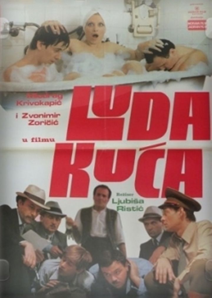 Luda Kuca (1980) Poster