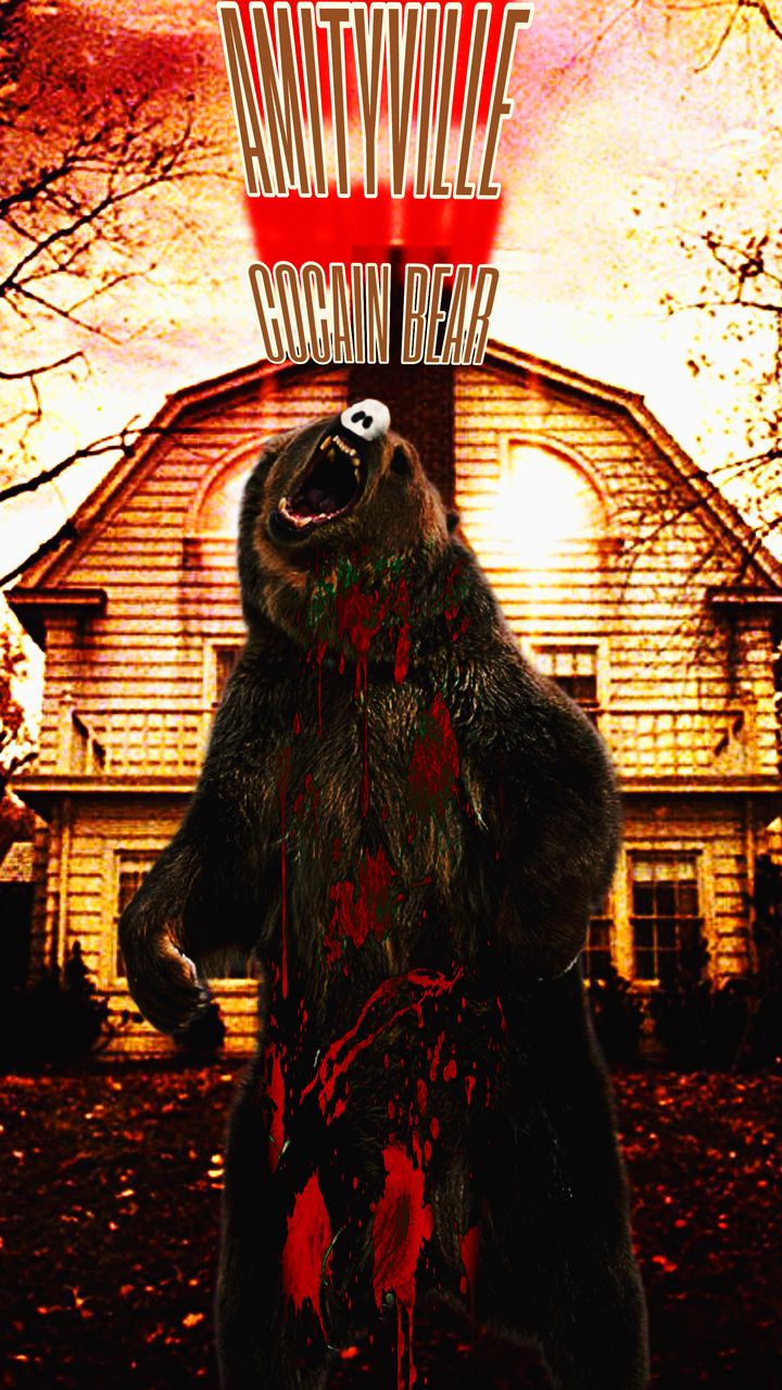 Amityville Cocaine Bear Poster