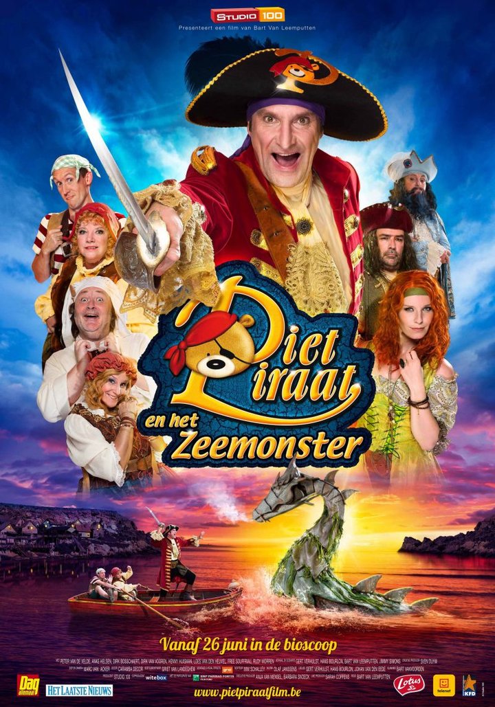 Piet Piraat En Het Zeemonster (2013) Poster