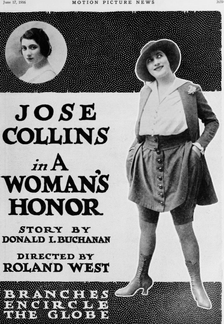 A Woman's Honor (1916) Poster