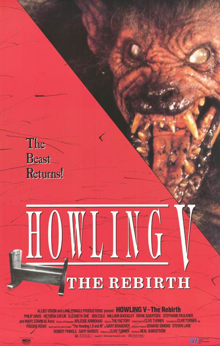 Howling V: The Rebirth (1989) Poster