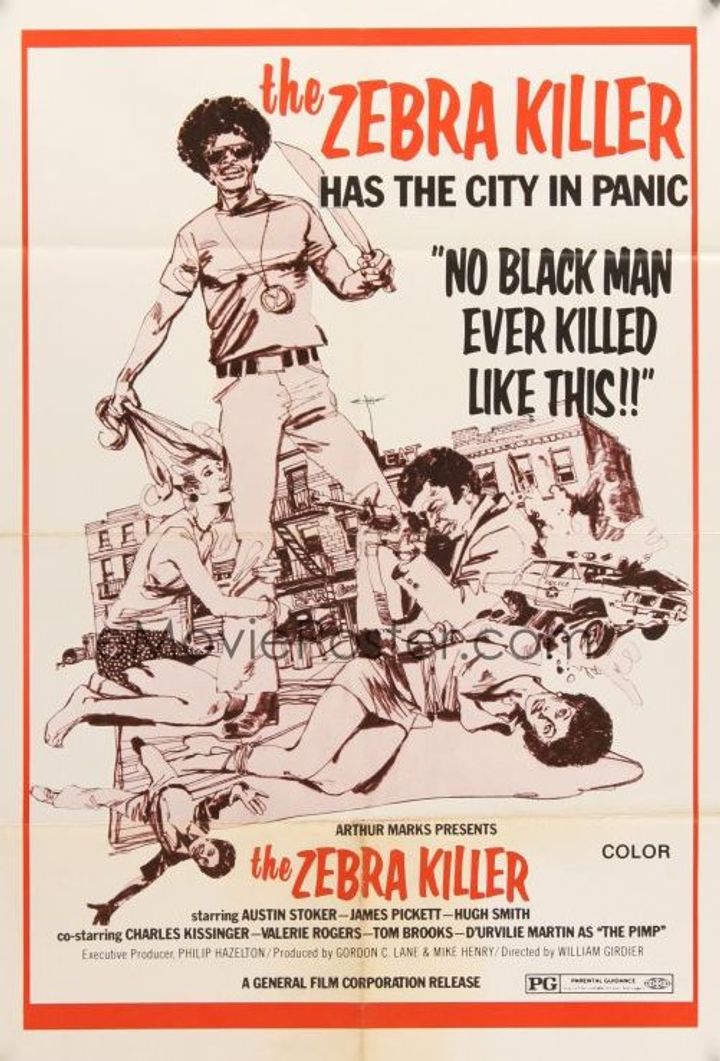 The Zebra Killer (1974) Poster