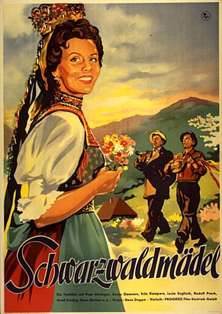 Schwarzwaldmädel (1950) Poster