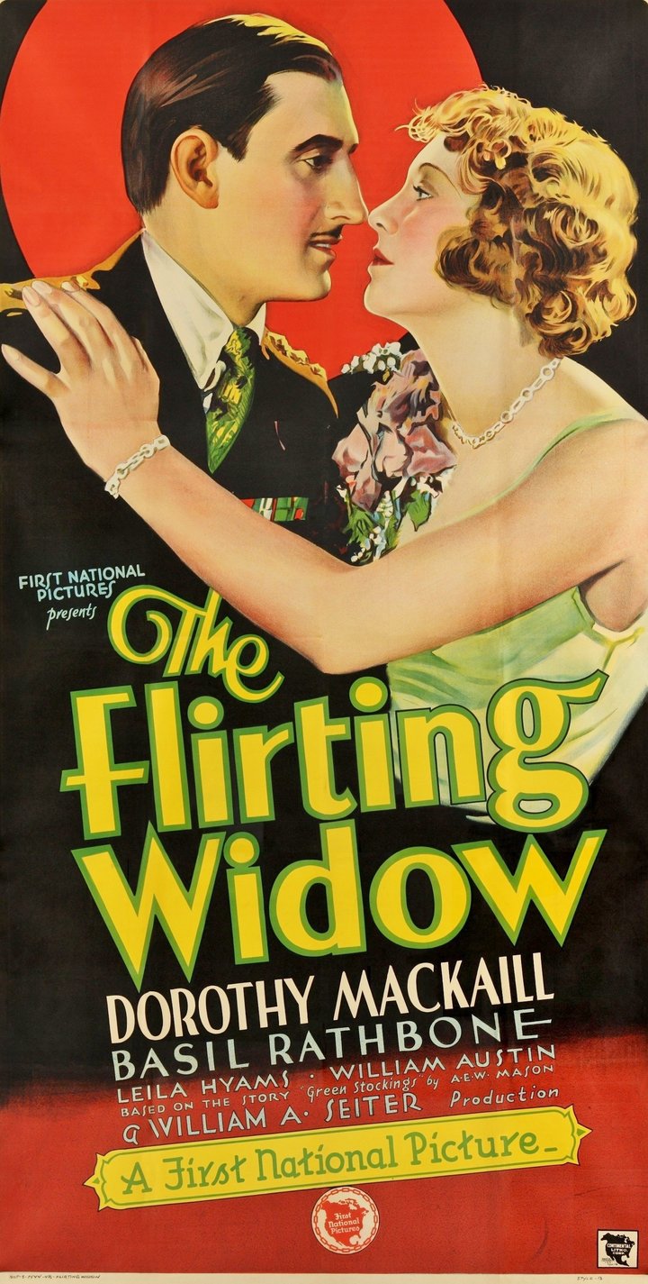 The Flirting Widow (1930) Poster