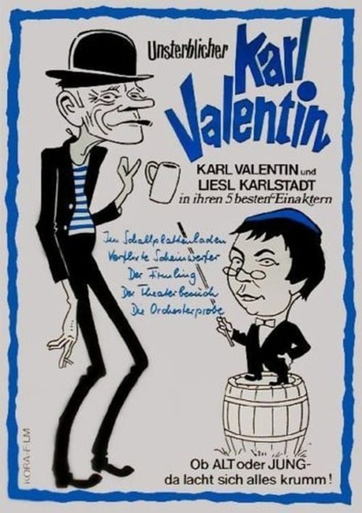 Unsterblicher Valentin (1958) Poster