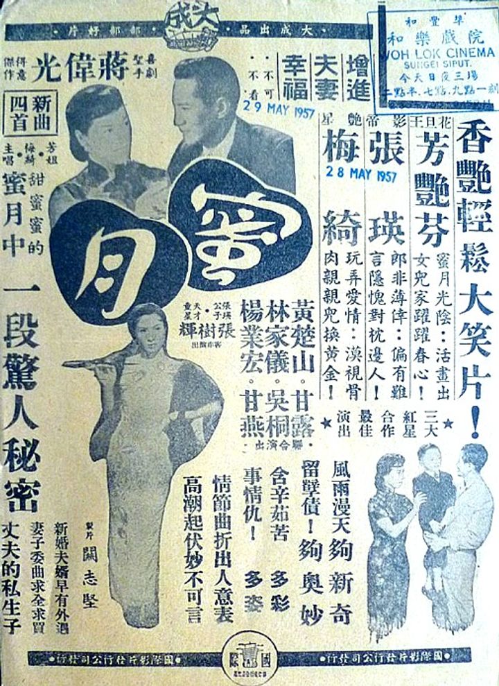 Honeymoon (1955) Poster