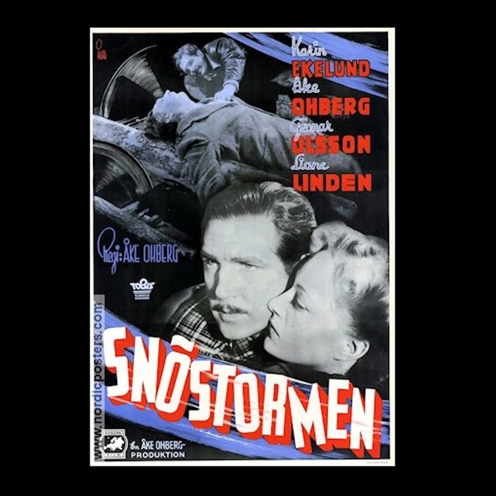 Snöstormen (1944) Poster