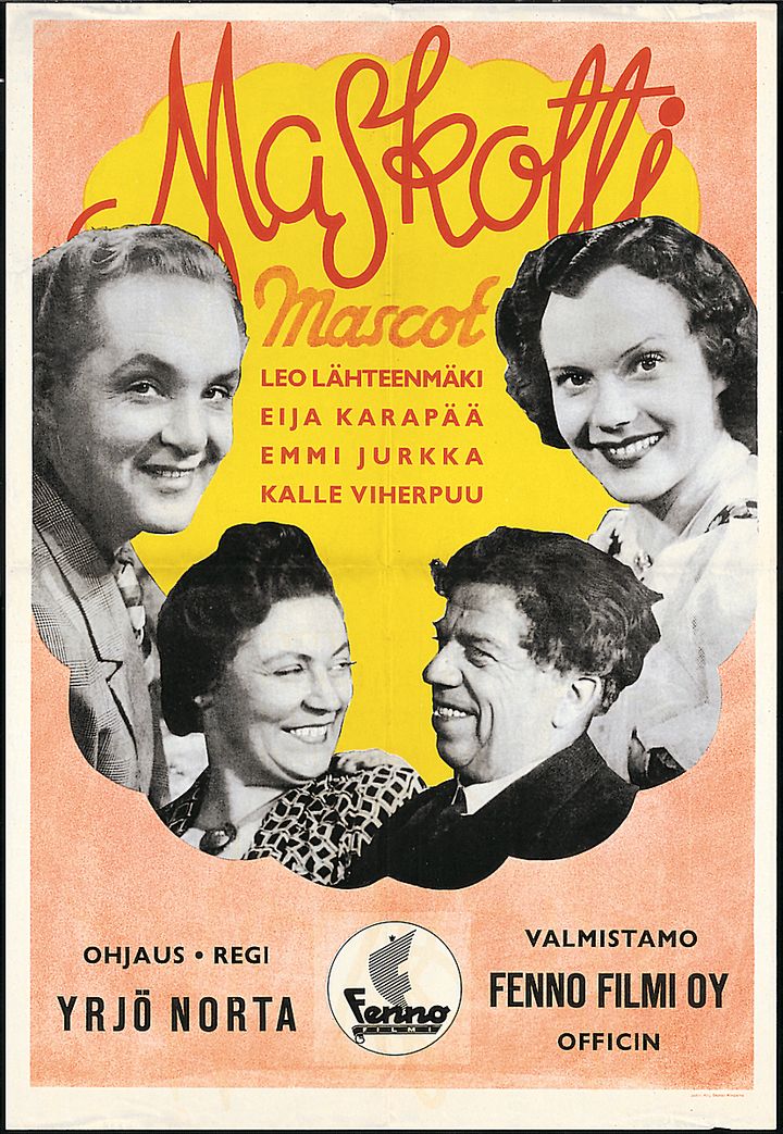 Maskotti (1943) Poster