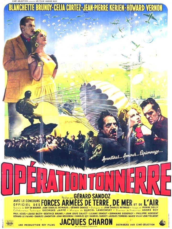 Opération Tonnerre (1954) Poster