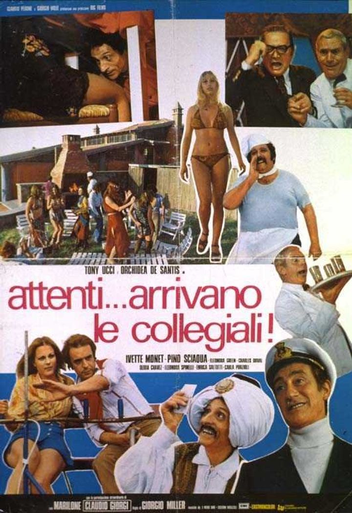 Attenti... Arrivano Le Collegiali! (1975) Poster