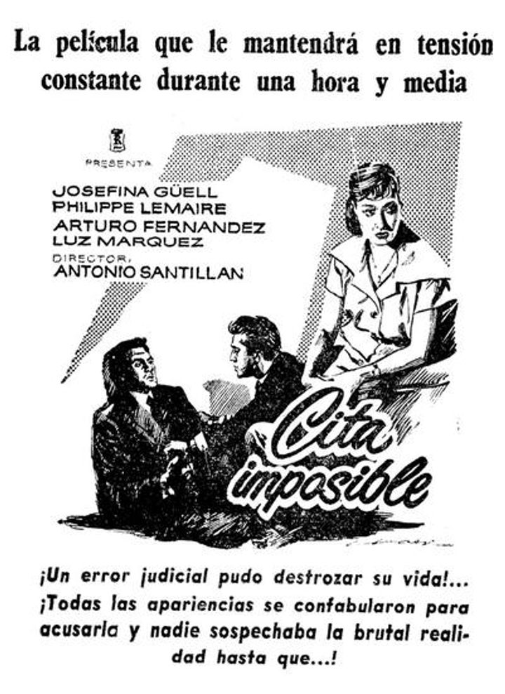 Cita Imposible (1958) Poster