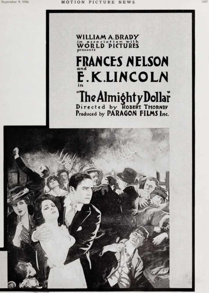 The Almighty Dollar (1916) Poster