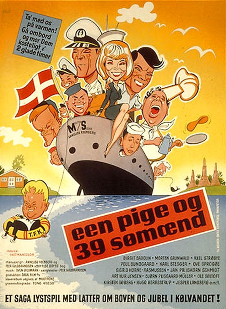 Een Pige Og 39 Sømænd (1965) Poster