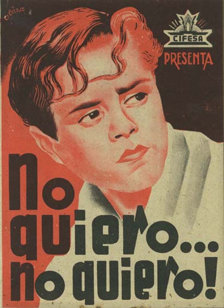 No Quiero, No Quiero (1939) Poster