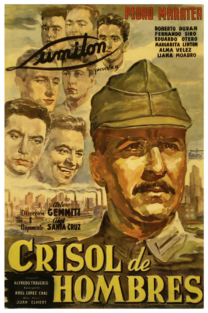 Crisol De Hombres (1954) Poster