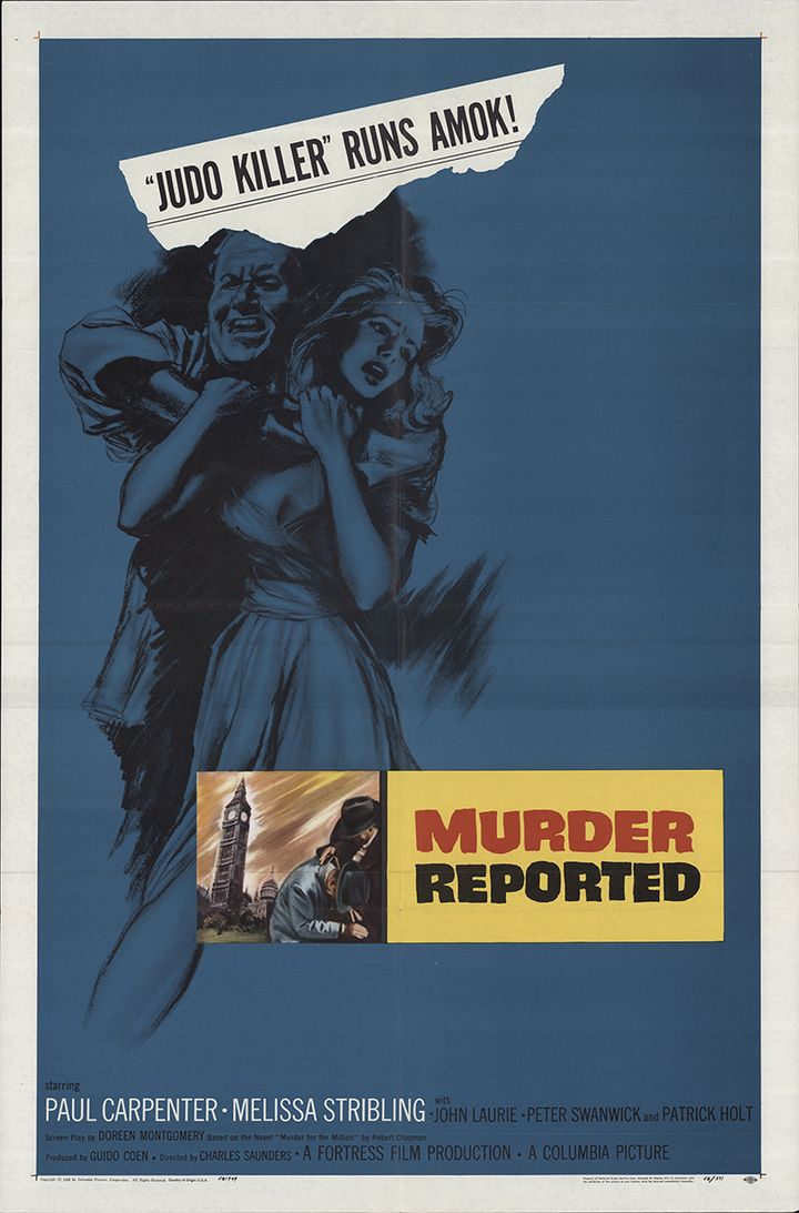 Murder Reported (1957) Poster