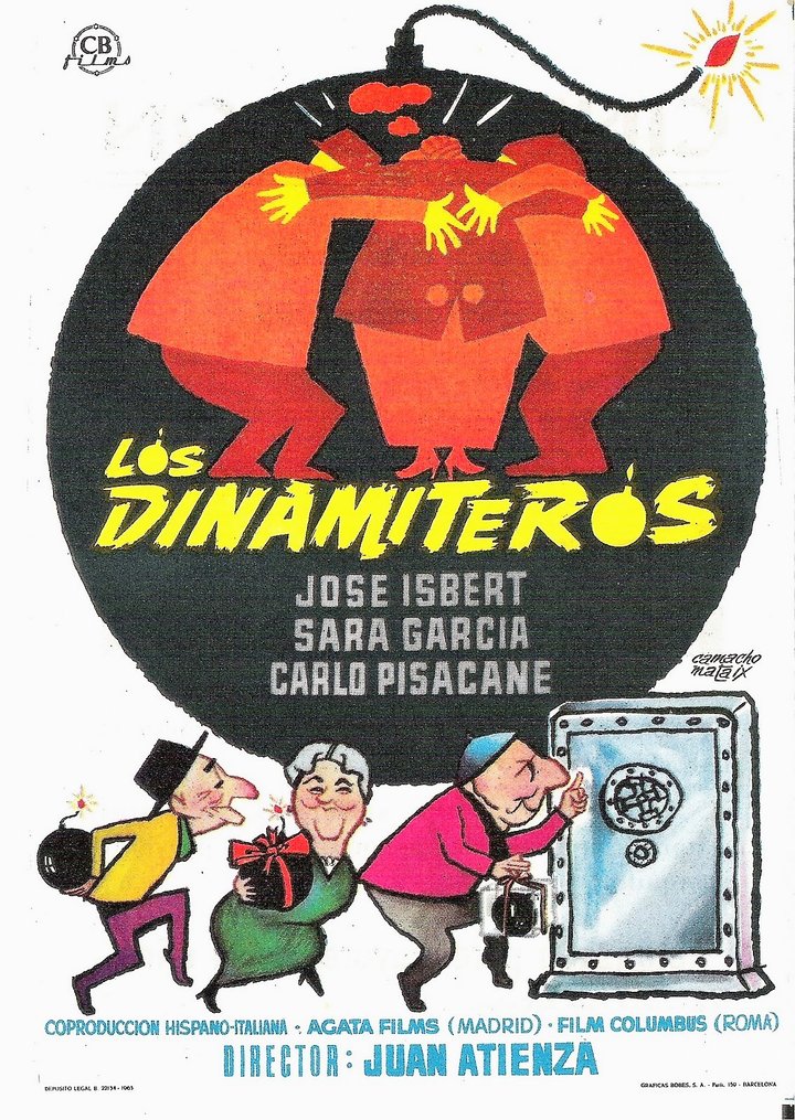 Los Dinamiteros (1964) Poster